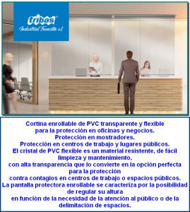 Protección CORONAVIRUS en Andorra Protección en mostradores Protección en centros de trabajo y lugares públicos en Andorra